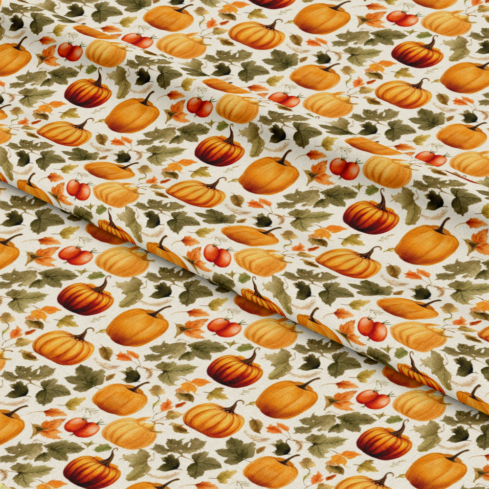 Vintage Autumn Pattern 6 Quilting Cotton Fabric