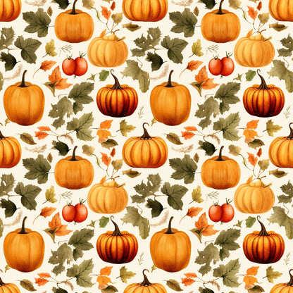 Heirloom Harvest Pattern 6 Minky Fabric