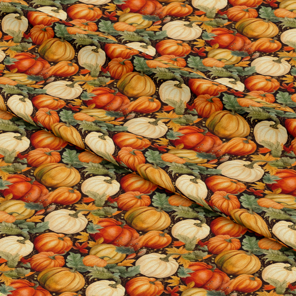 Vintage Autumn Pattern 7 Quilting Cotton Fabric