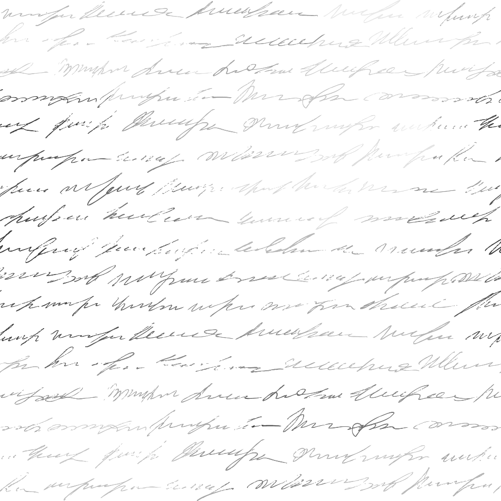 Vintage Handwriting Pattern 1 Quilting Cotton Fabric