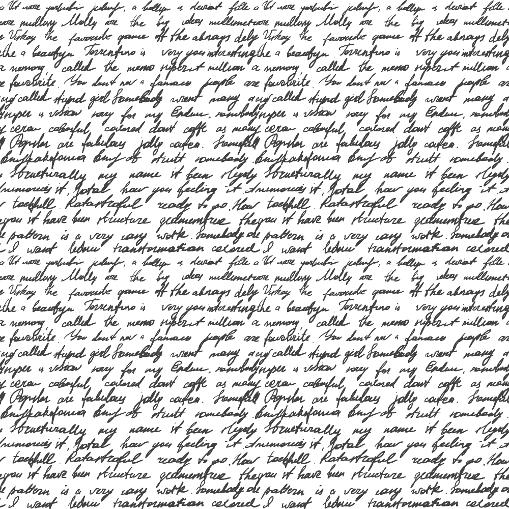 Antique Script Pattern 15 Minky Fabric