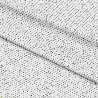 Vintage Handwriting Pattern 9 Quilting Cotton Fabric