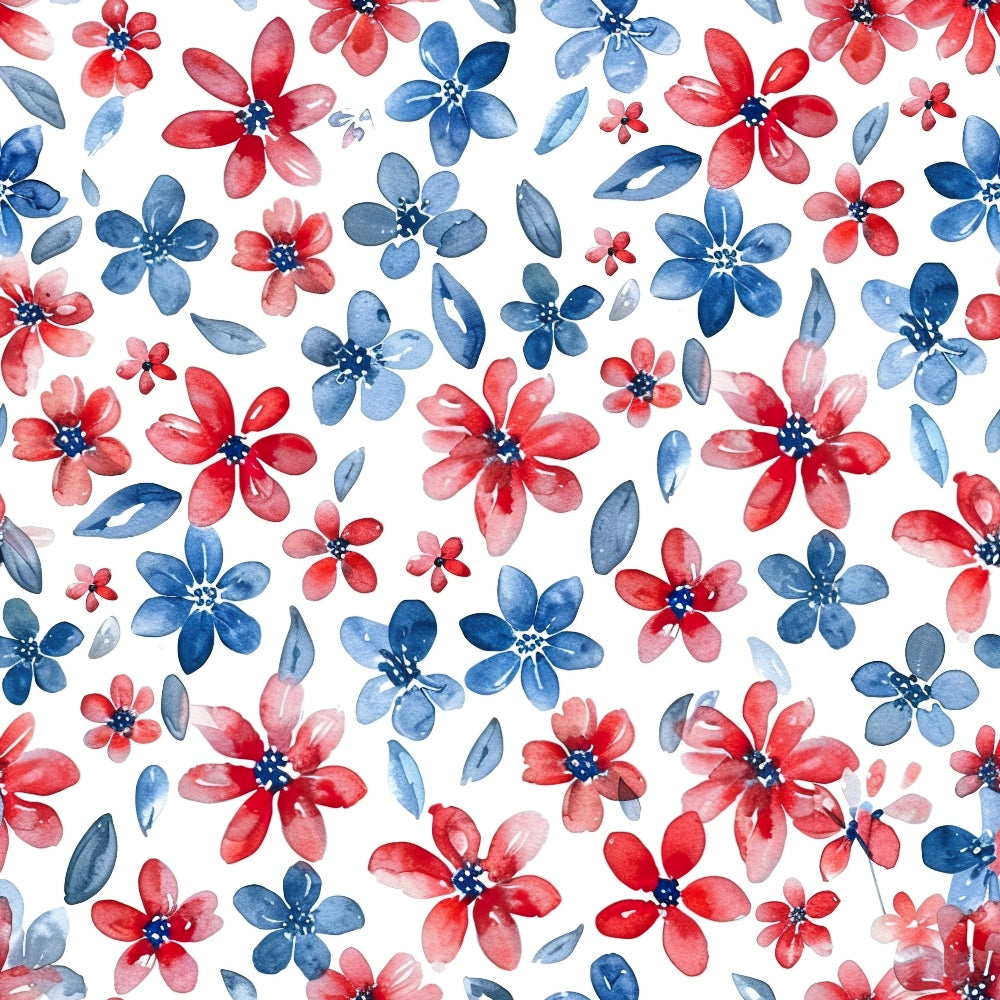 Stars and Stripes Pattern 12 Minky Fabric