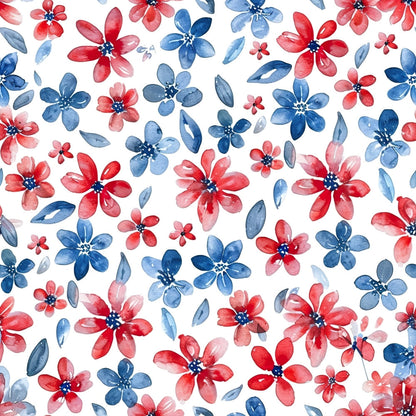 Stars and Stripes Pattern 12 Minky Fabric