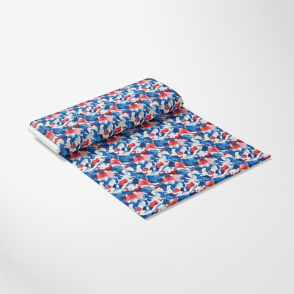 Watercolor 4th of July Pattern 3 Quilting Cotton Fabric
