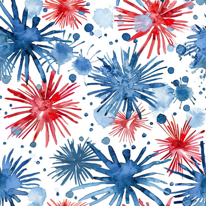 Stars and Stripes Pattern 7 Minky Fabric