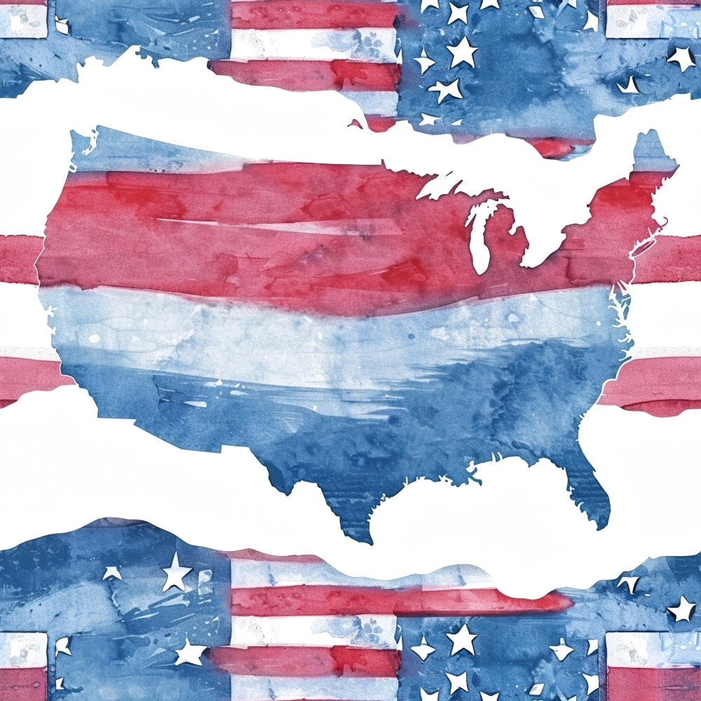 Stars and Stripes Pattern 9 Minky Fabric