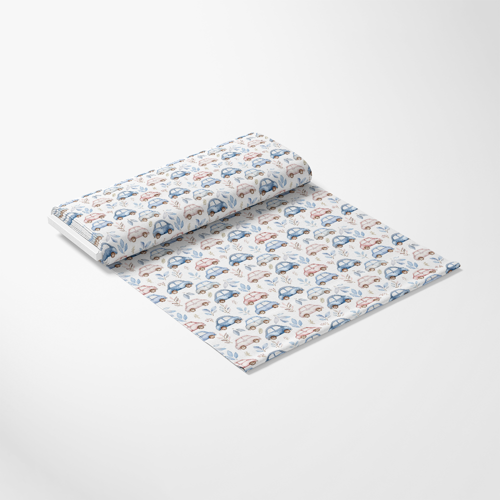 Watercolor Baby Pattern 12 Quilting Cotton Fabric