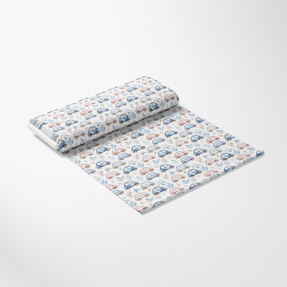 Watercolor Baby Pattern 12 Quilting Cotton Fabric
