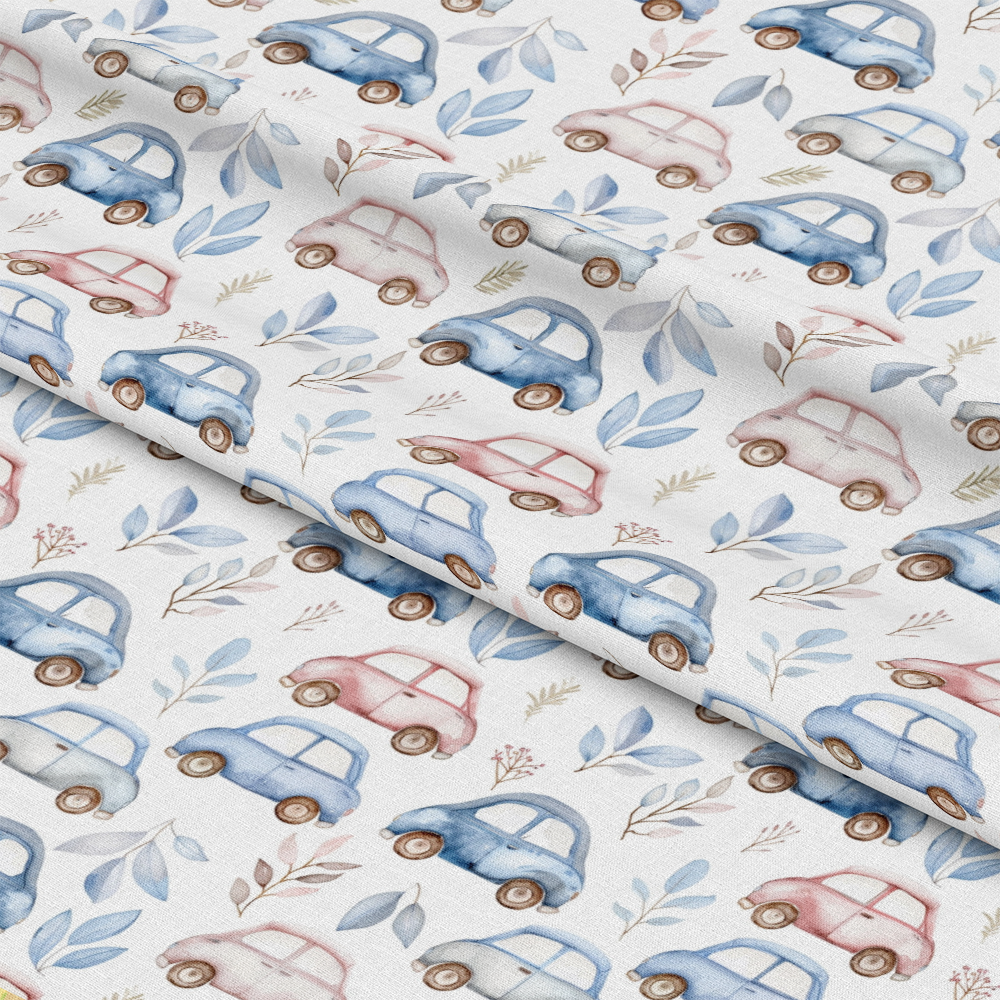 Watercolor Baby Pattern 12 Quilting Cotton Fabric