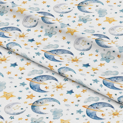 Watercolor Baby Pattern 13 Quilting Cotton Fabric