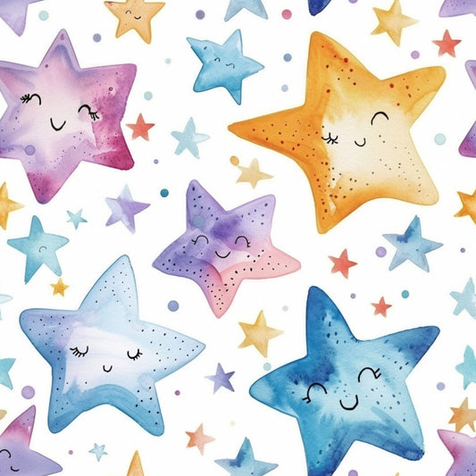 Lullaby Skies Pattern 16 Minky Fabric