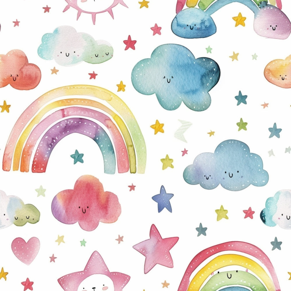 Lullaby Skies Pattern 1 Minky Fabric