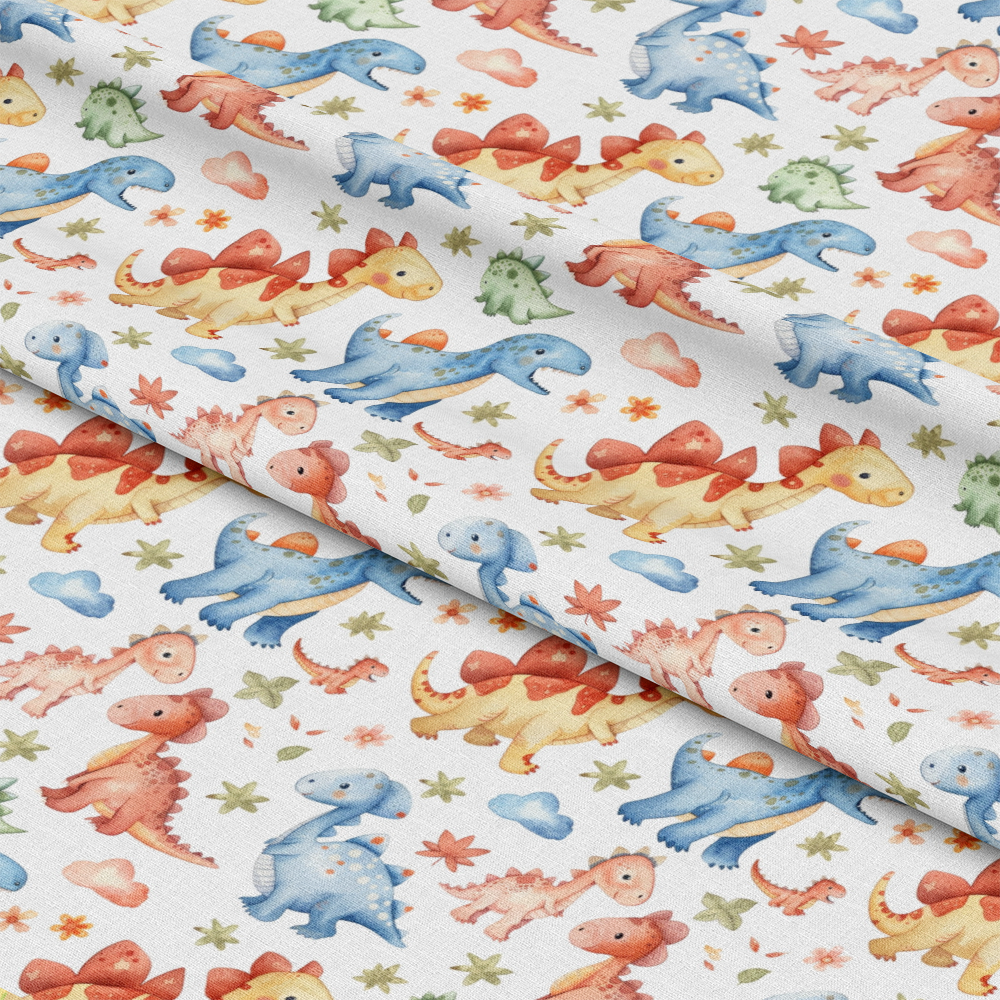 Watercolor Baby Pattern 21 Quilting Cotton Fabric