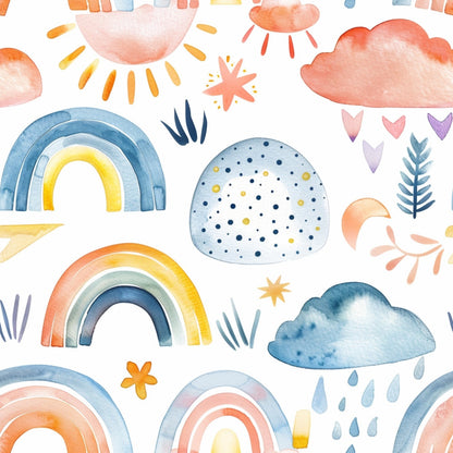 Lullaby Skies Pattern 25 Minky Fabric