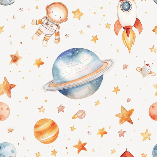 Lullaby Skies Pattern 3 Minky Fabric