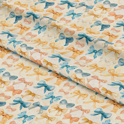 Watercolor Baby Pattern 6 Quilting Cotton Fabric
