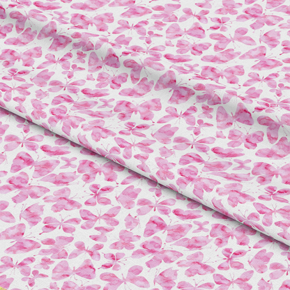 Watercolor Butterflies Pattern 11 Quilting Cotton Fabric