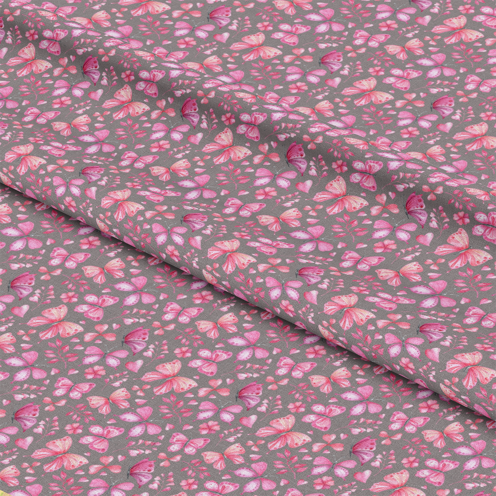 Watercolor Butterflies Pattern 6 Quilting Cotton Fabric