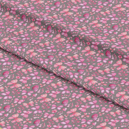 Watercolor Butterflies Pattern 6 Quilting Cotton Fabric