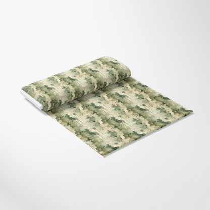 Watercolor Camouflage Grunge Pattern 10 Quilting Cotton Fabric