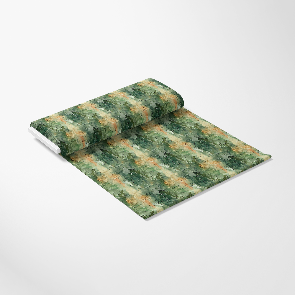 Watercolor Camouflage Grunge Pattern 16 Quilting Cotton Fabric