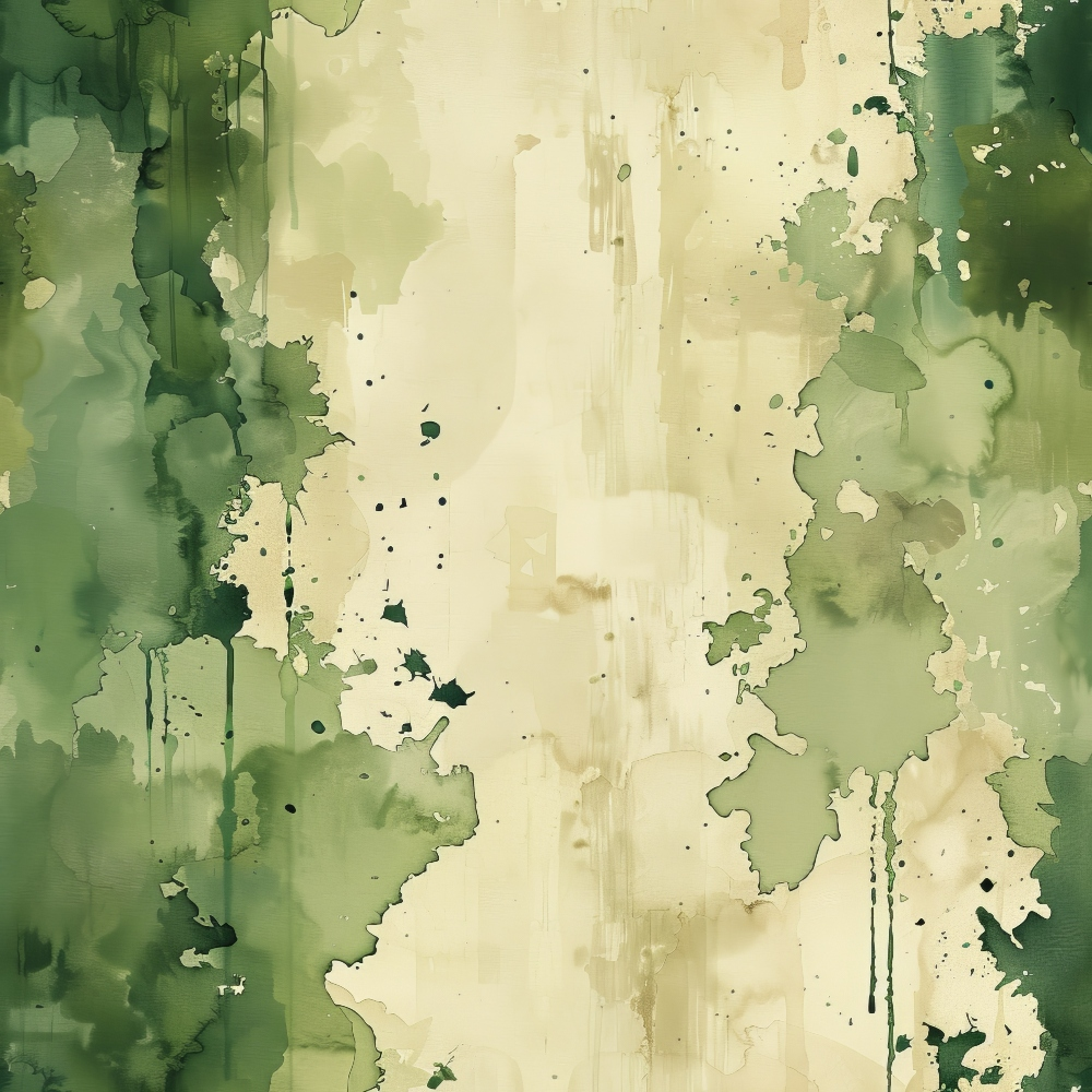 Watercolor Camouflage Grunge Pattern 5 Quilting Cotton Fabric