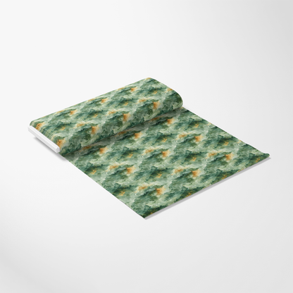 Watercolor Camouflage Grunge Pattern 8 Quilting Cotton Fabric