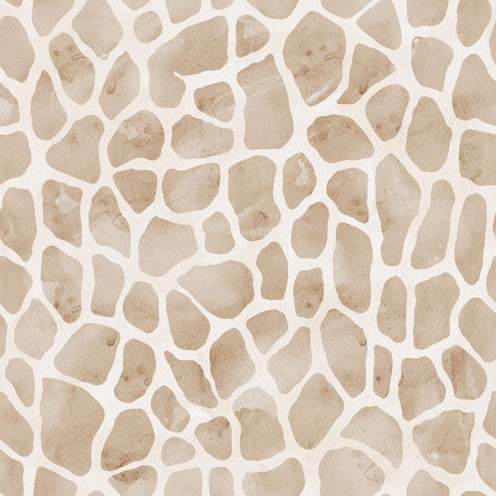 Watercolor Giraffe Print 1 Minky Fabric