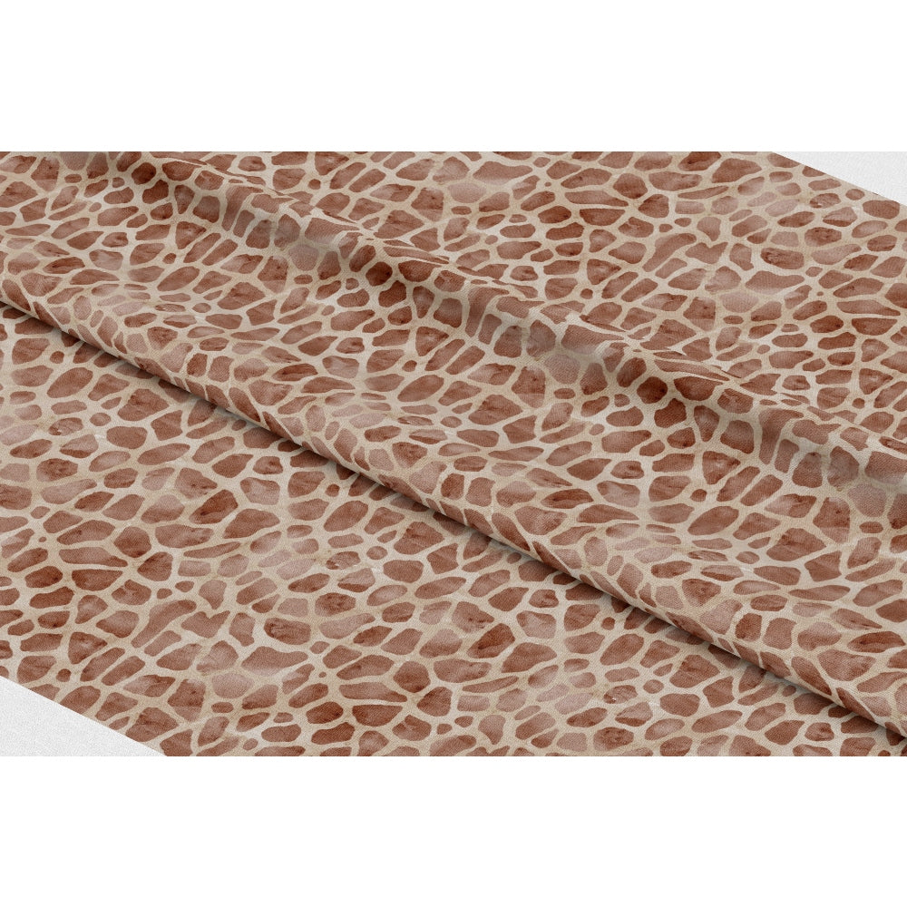 Watercolor Giraffe Print 2 Quilting Cotton Fabric
