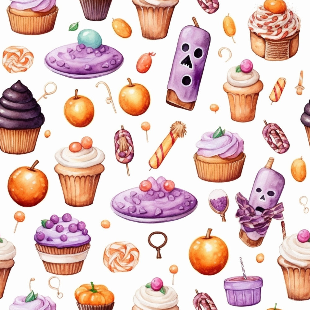 Spooky Pumpkin Patch Pattern 18 Minky Fabric