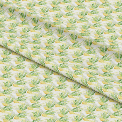 Watercolor Happy Sukkot Pattern 10 Quilting Cotton Fabric