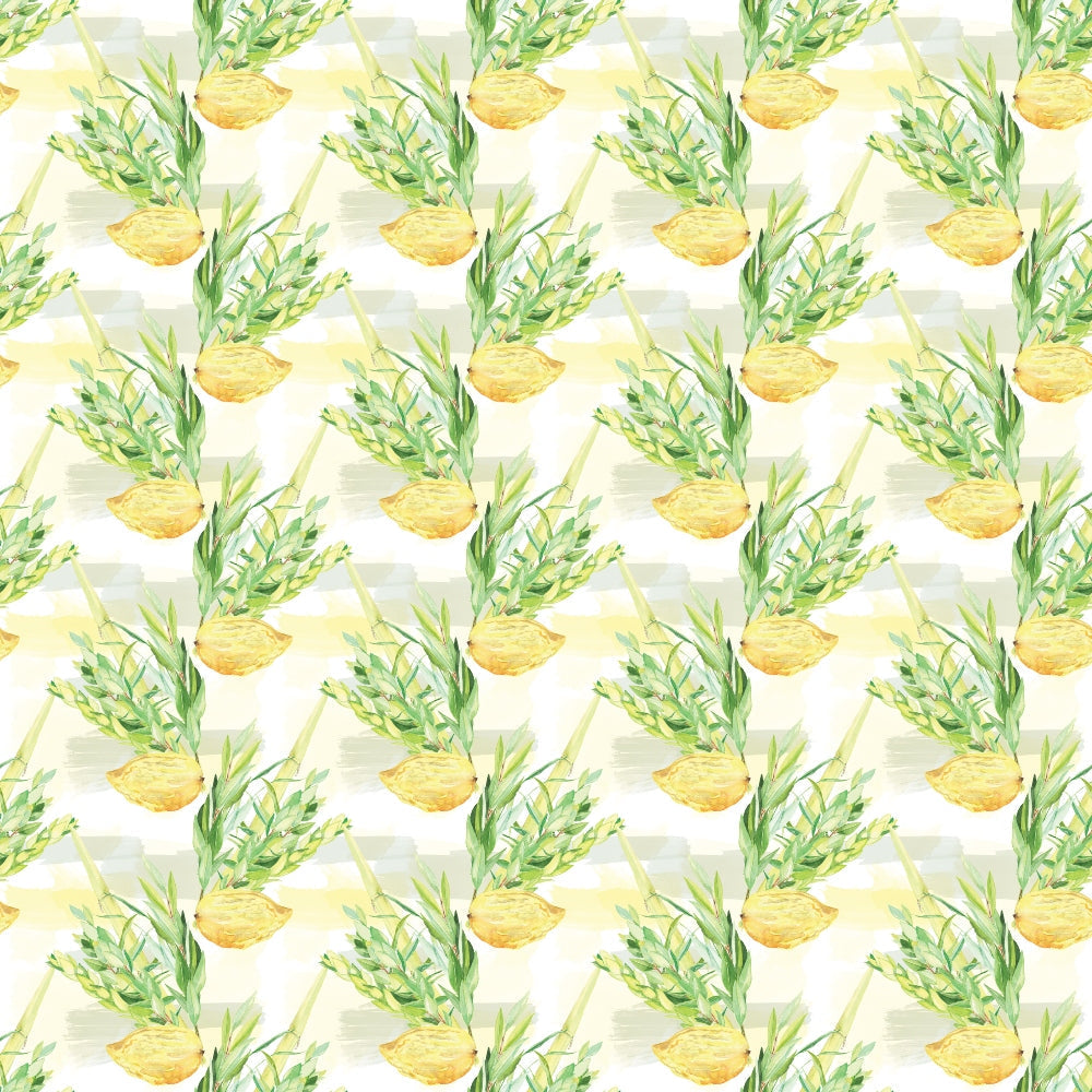 Lulav and Etrog Pattern 10 Minky Fabric