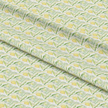 Watercolor Happy Sukkot Pattern 2 Quilting Cotton Fabric