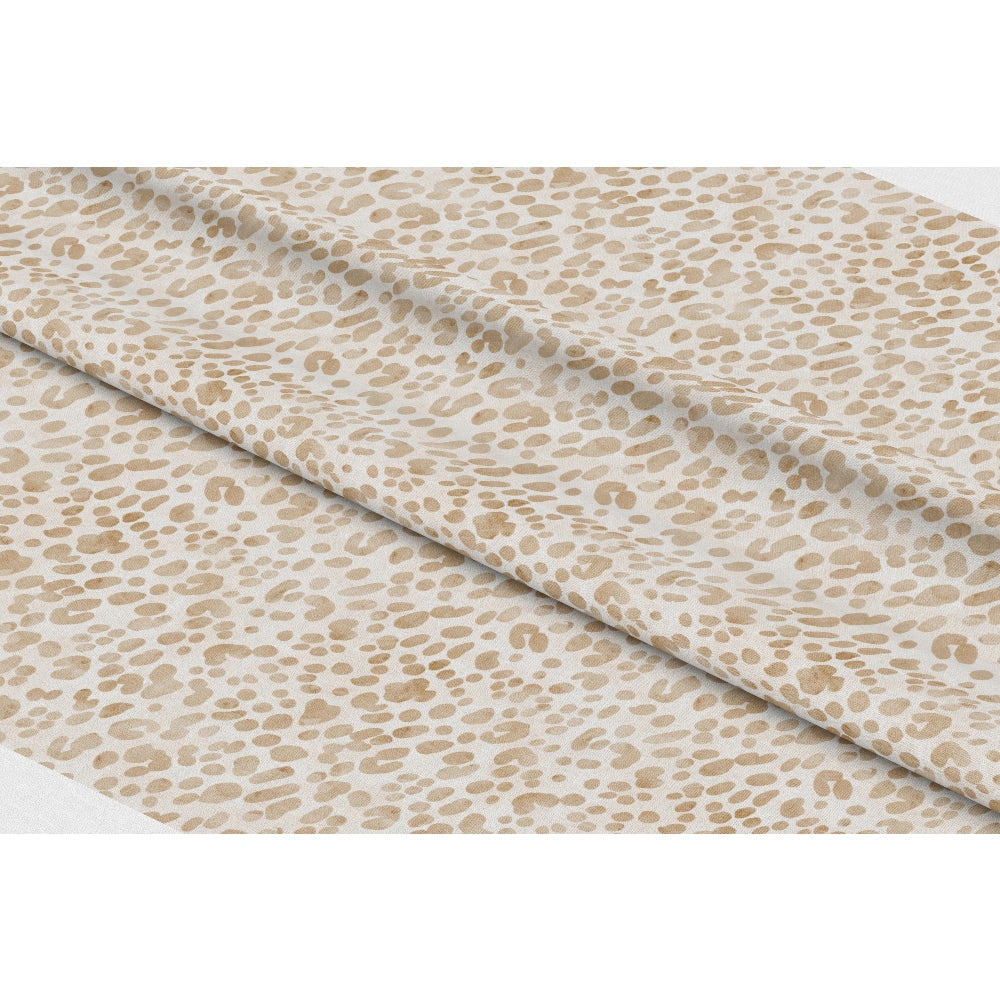 Watercolor Leopard Print 1 Quilting Cotton Fabric
