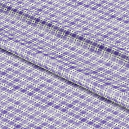 Watercolor Lumberjack Plaid Pattern 23 Quilting Cotton Fabric