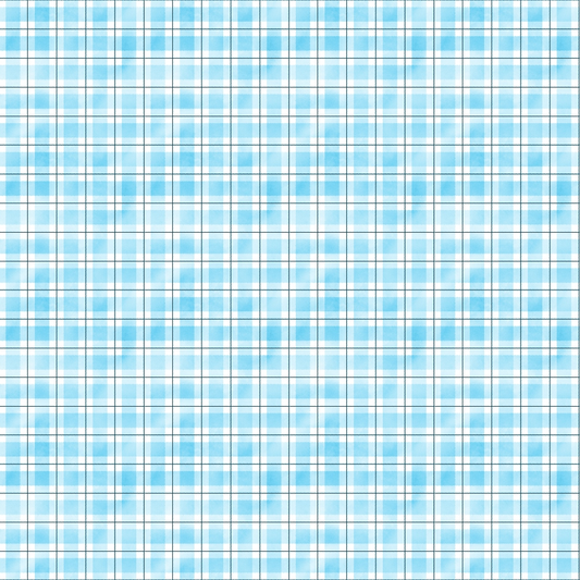 Watercolor Lumberjack Plaid Pattern 31 Quilting Cotton Fabric