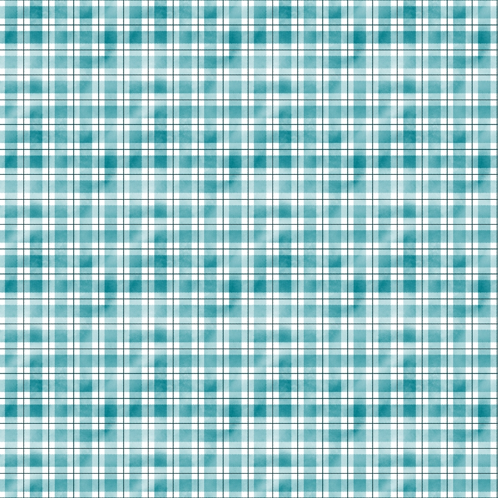 Sunwashed Tartan Pattern 32 Minky Fabric