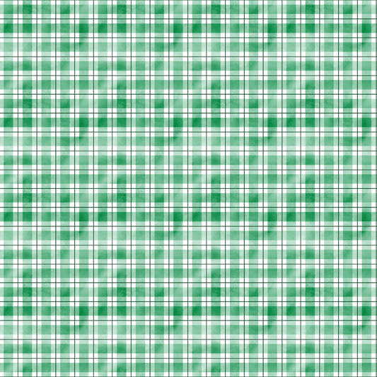 Watercolor Lumberjack Plaid Pattern 36 Quilting Cotton Fabric