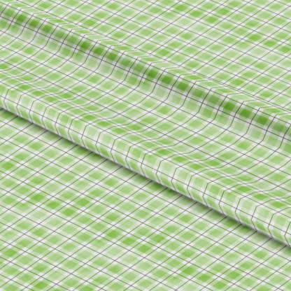 Watercolor Lumberjack Plaid Pattern 39 Quilting Cotton Fabric