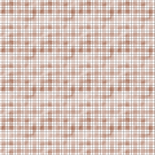 Watercolor Lumberjack Plaid Pattern 4 Quilting Cotton Fabric