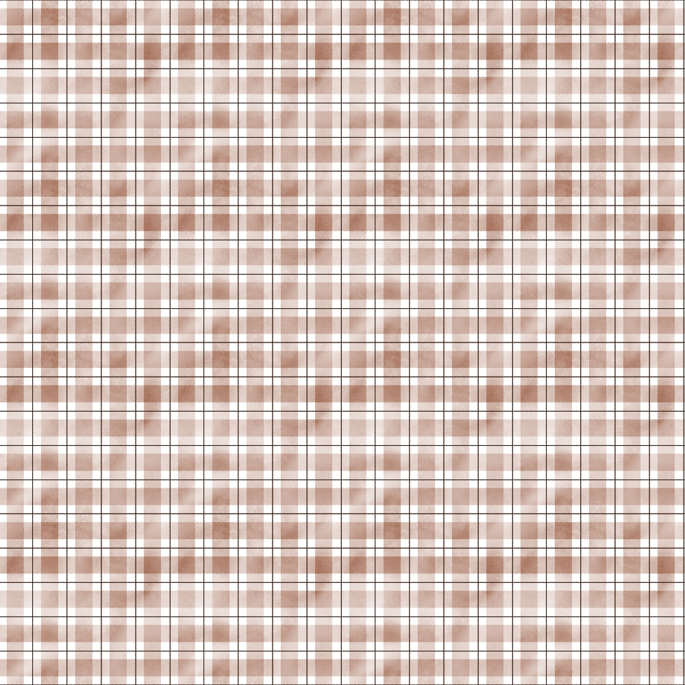 Sunwashed Tartan Pattern 4 Minky Fabric