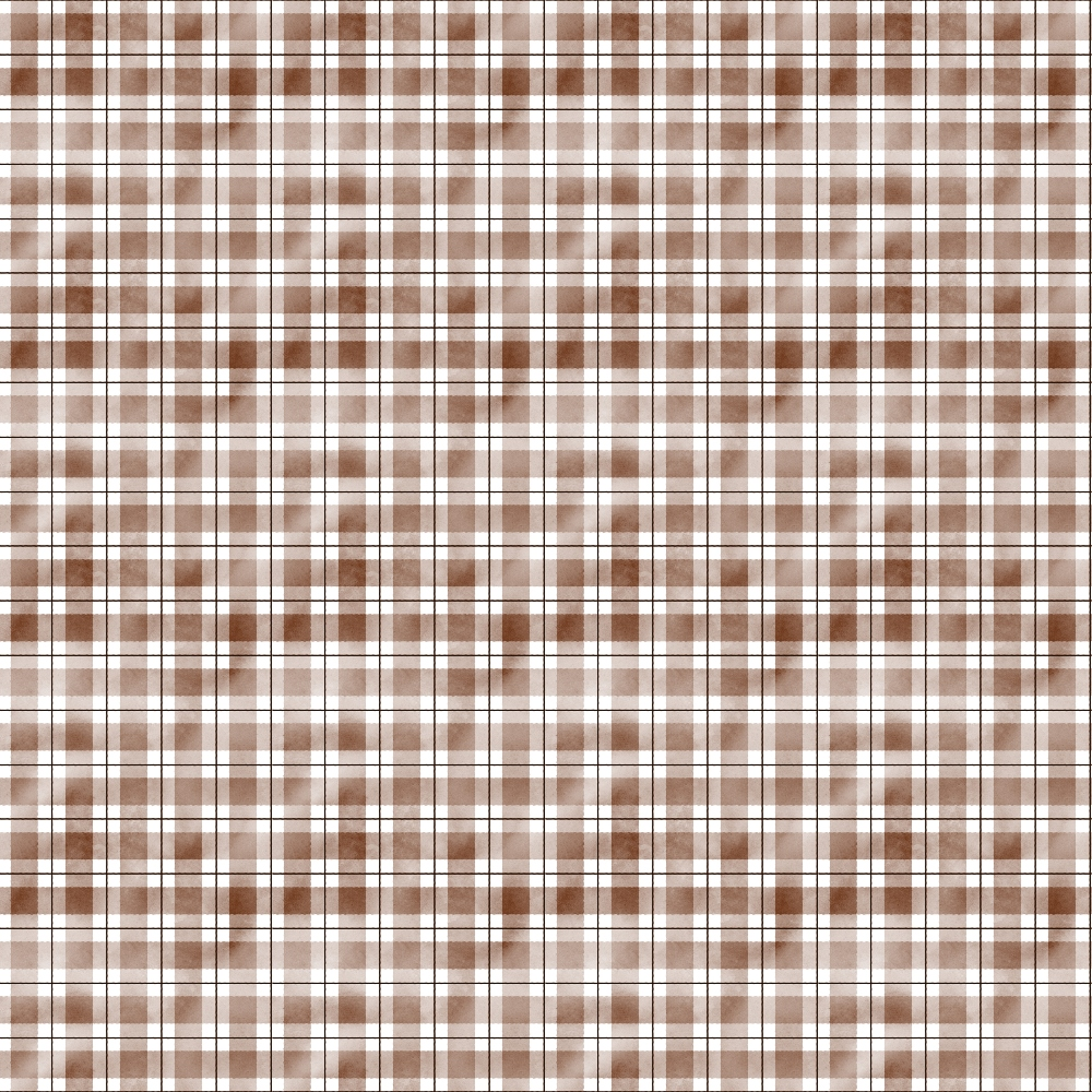 Sunwashed Tartan Pattern 5 Minky Fabric