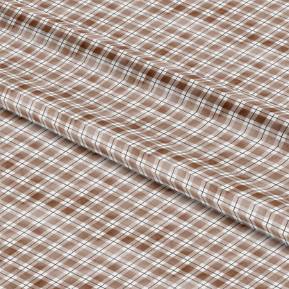 Watercolor Lumberjack Plaid Pattern 5 Quilting Cotton Fabric
