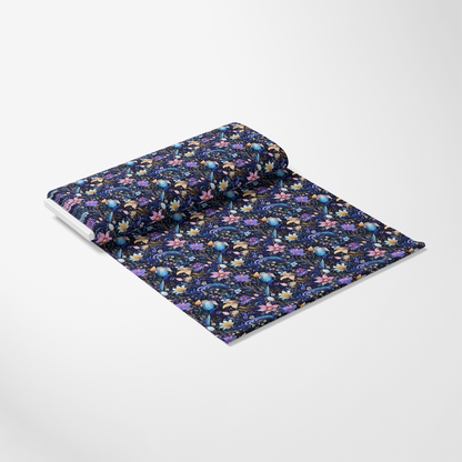 Watercolor Night Nouveau Pattern 8 Quilting Cotton Fabric