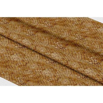 Watercolor Snake Print 2 Quilting Cotton Fabric