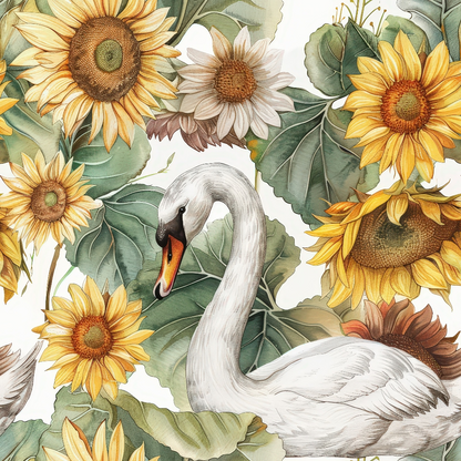 Cygnet Blooms Pattern 11 Minky Fabric