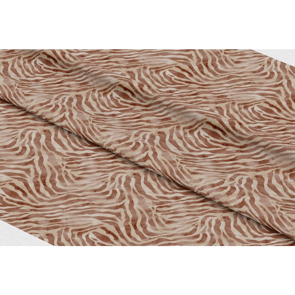 Watercolor Tiger Print 2 Quilting Cotton Fabric