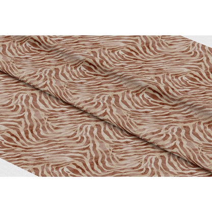 Watercolor Tiger Print 2 Quilting Cotton Fabric