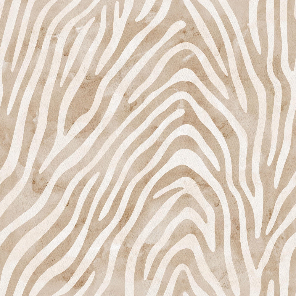 Watercolor Zebra Print 2 Minky Fabric